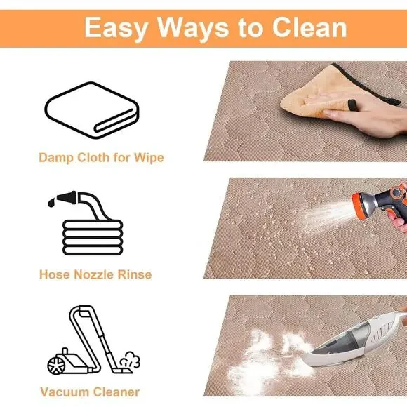 Mancro Dog Car Seat Cover for Back Seat, Waterproof, ACTUAL COVER IS BLACK - Picture 3 of 7